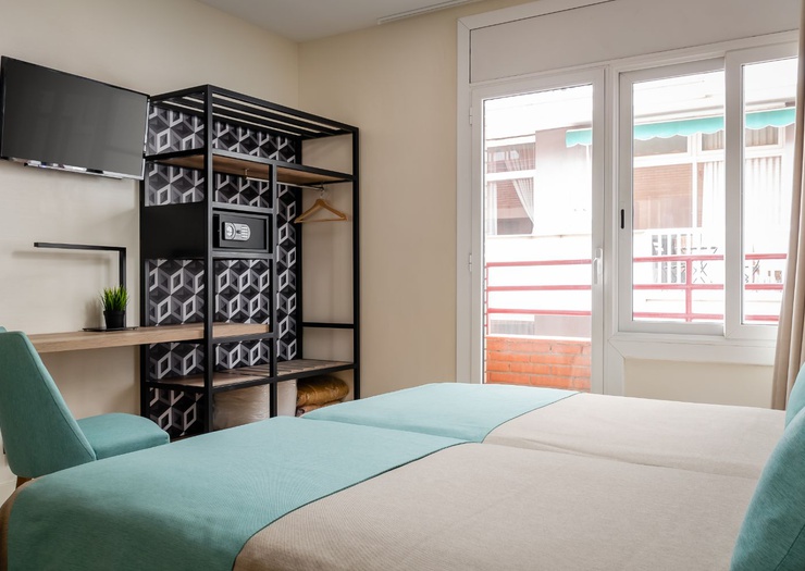 Habitación twin/doble Hotel Ronda House Barcelona Habitación twin/doble Hotel Ronda House Barcelona