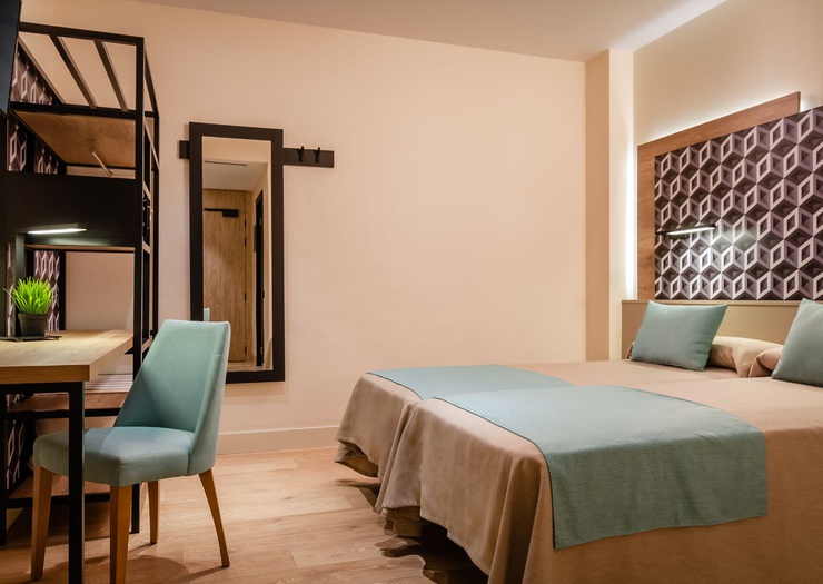 Habitación twin/doble Hotel Ronda House Barcelona Habitación twin/doble Hotel Ronda House Barcelona