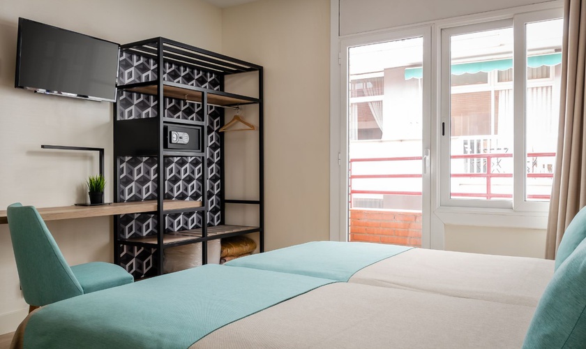 Habitación twin/doble Hotel Ronda House Barcelona Habitación twin/doble Hotel Ronda House Barcelona