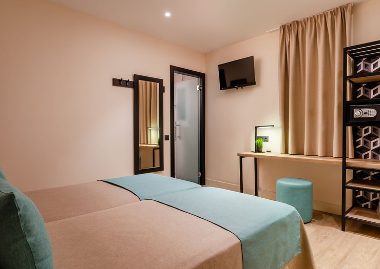Habitación twin/doble Hotel Ronda House Barcelona Habitación twin/doble Hotel Ronda House Barcelona