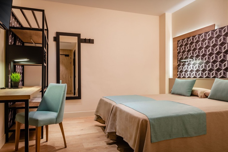 Habitación twin/doble Hotel Ronda House Barcelona Habitación twin/doble Hotel Ronda House Barcelona