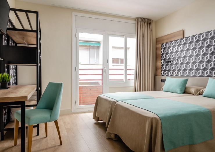 Habitación twin/doble Hotel Ronda House Barcelona Habitación twin/doble Hotel Ronda House Barcelona