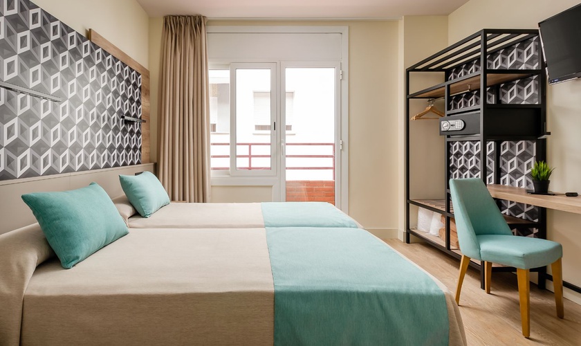 Habitación twin/doble Hotel Ronda House Barcelona Habitación twin/doble Hotel Ronda House Barcelona