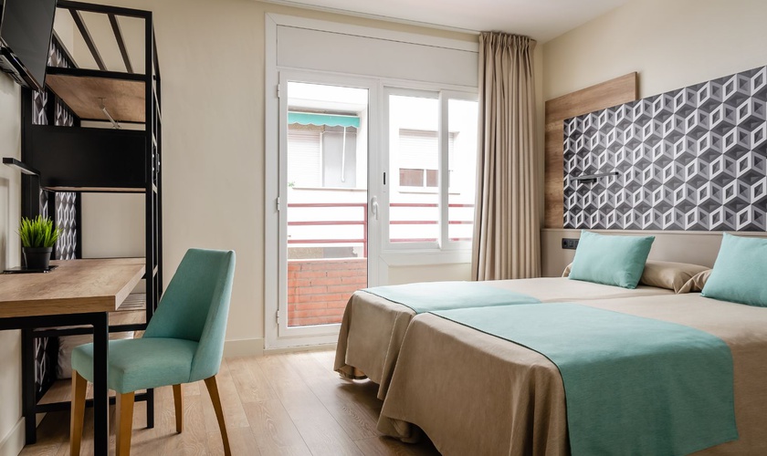 Habitación twin/doble Hotel Ronda House Barcelona Habitación twin/doble Hotel Ronda House Barcelona